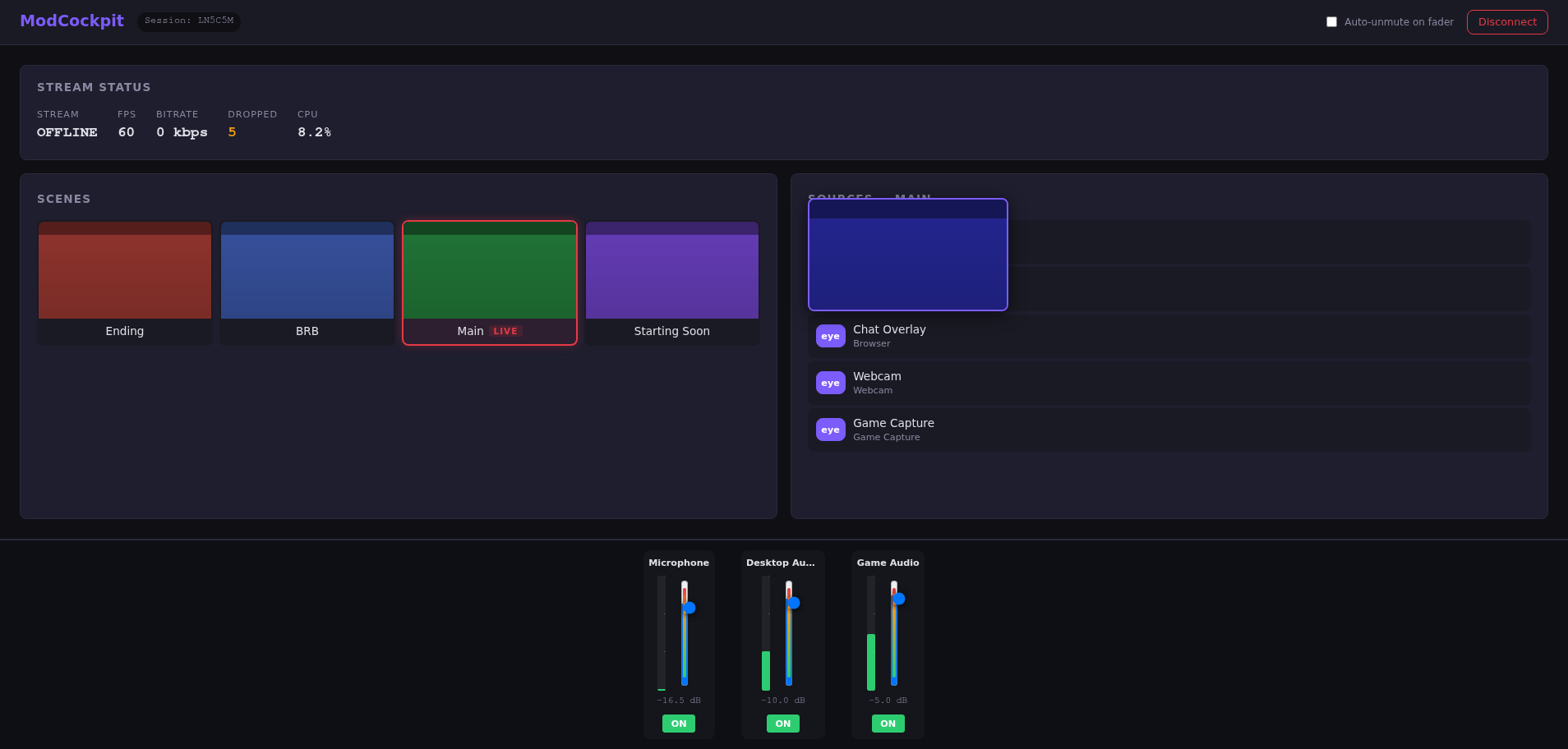 Quellen-Einstellungen mit granularer Steuerung